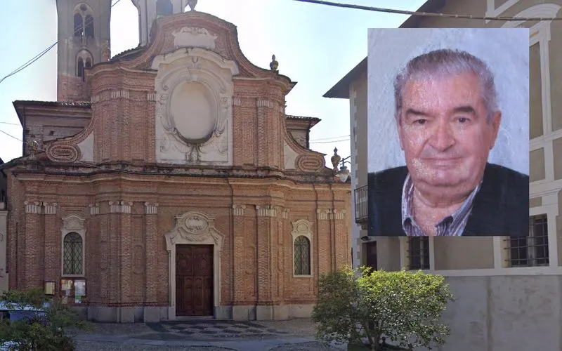 RIVAROLO CANAVESE - L'ultimo saluto all'ex capo dei vigili del fuoco Livio Mattioda