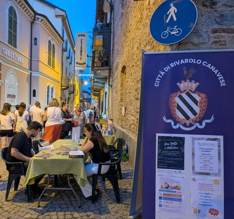 RIVAROLO CANAVESE - Una notte in biblioteca tra letture e giochi da tavolo