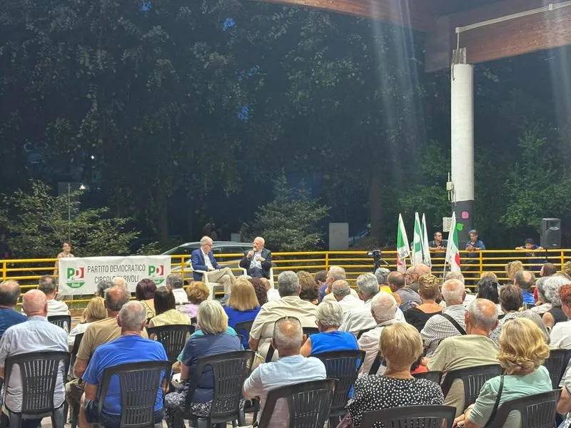 RIVOLI - Guerre, Sanità e Sicurezza: il governatore della Campania, Vincenzo De Luca, alla Festa de l’Unità - FOTO