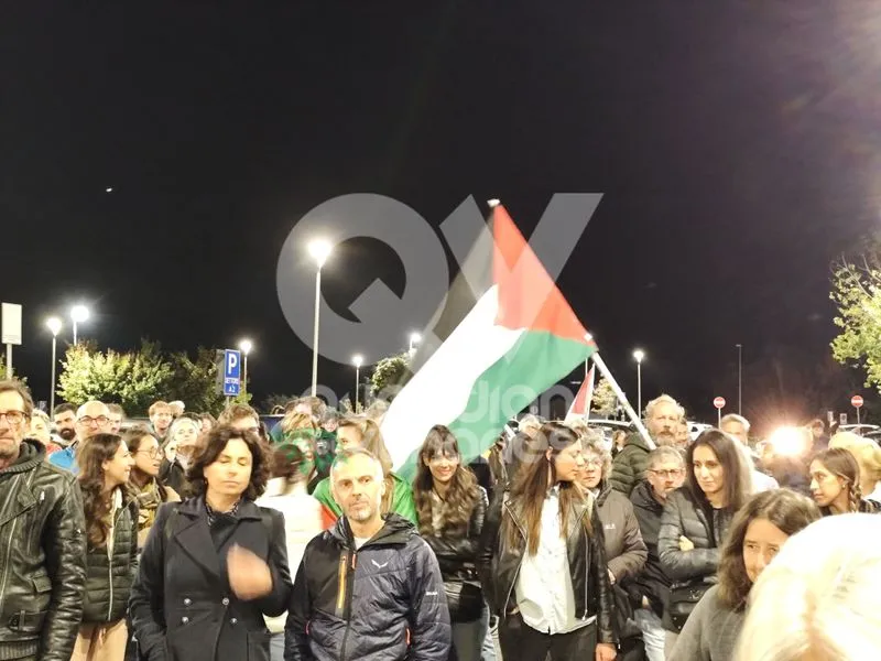 RIVOLI - «Luci sulla Palestina: 100 ospedali per Gaza»: medici, infermieri e operatori sanitari condannano il genocidio - FOTO