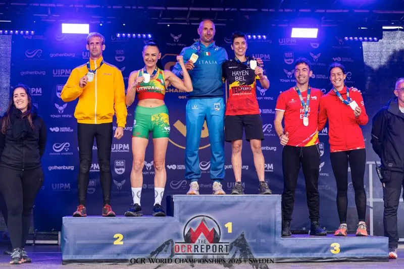 ROMANO CANAVESE - Manuel Cretier si laurea campione del mondo di Obstacle Course Race - FOTO