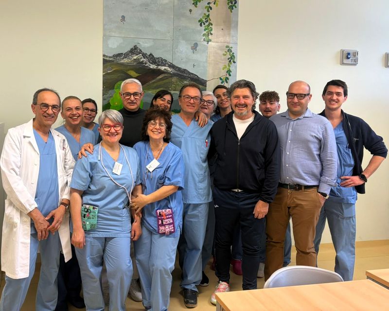 SAN GILLIO - L'ex calciatore della Juventus, Michele Padovano, operato al cuore a Pinerolo