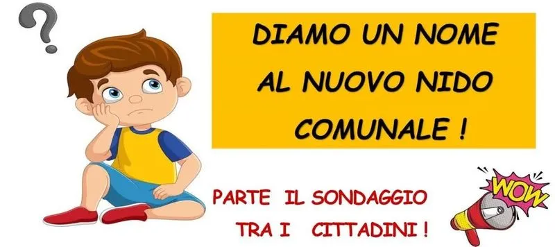SAN GILLIO - Un concorso di idee per scegliere il nome del nuovo asilo nido comunale