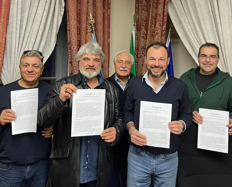 SANTENA - Accordo tra Comune e sindacati per lo sviluppo economico e sociale della città