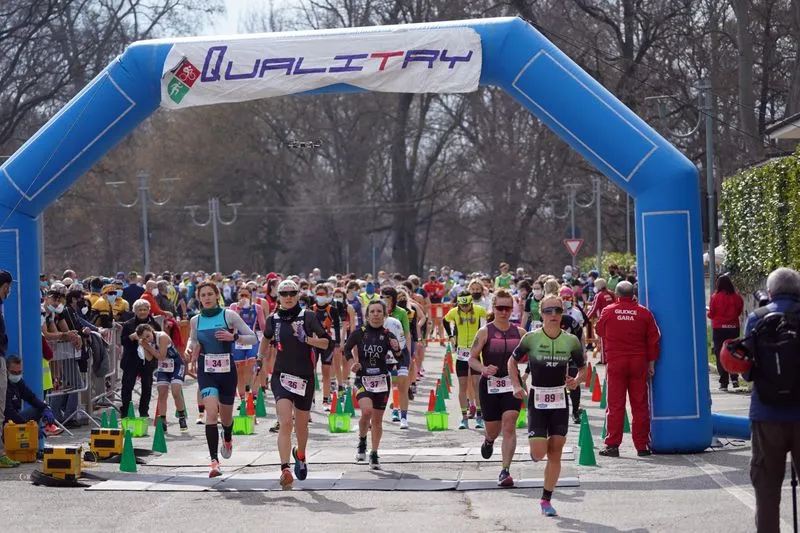 SANTENA - Tutto pronto per la decima edizione del «Duathlon Sprint Città di Santena» - FOTO