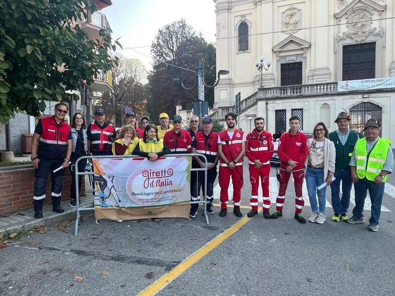 SANTENA - Giretto d'Italia, 600 passaggi tra Pedibus, Bicibus e spostamenti sostenibili