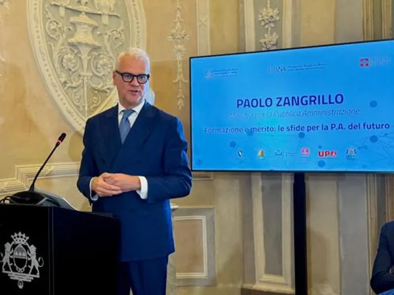 SANTENA - Intelligenza artificiale e pubblica amministrazione: incontro col ministro Zangrillo - FOTO