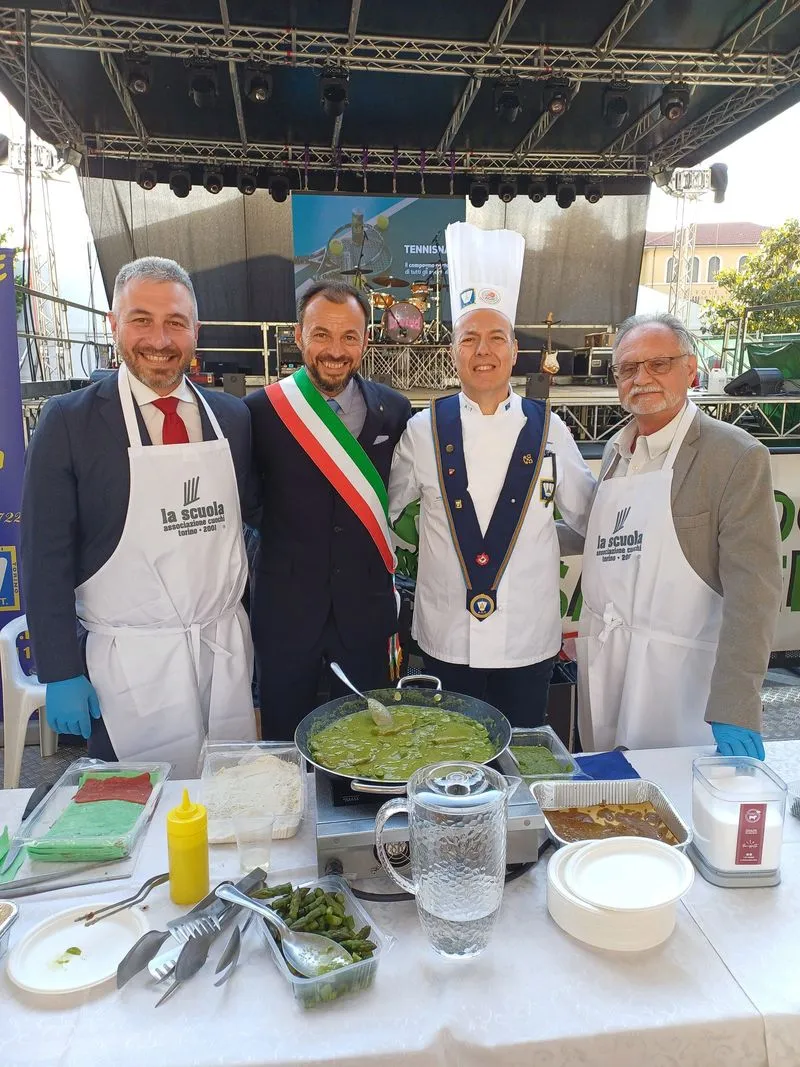 SANTENA - La sagra dell'asparago riceve il marchio di qualità Unpli