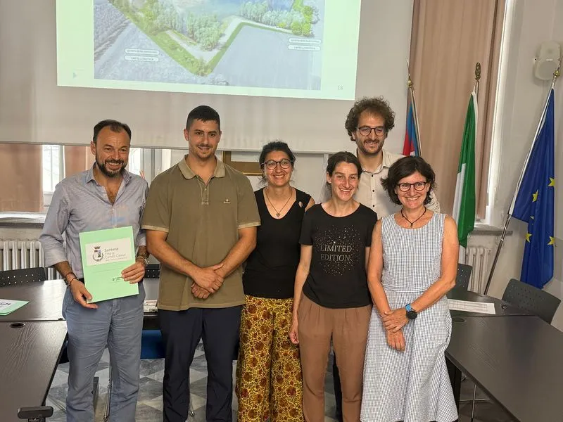 SANTENA - Al via la ciclopedonale tra Parco Cavour e l’area del Guetto