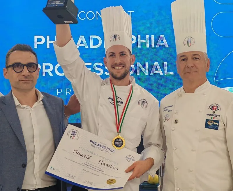 SPARONE - Martin Magnino incoronato re del fingerfood e degli aperitivi: lo chef premiato a Milano - FOTO