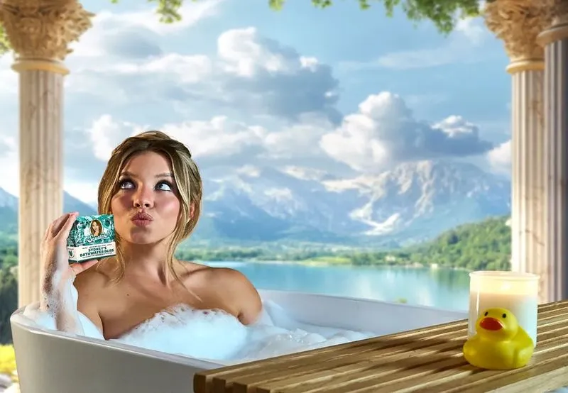GLAMOUR - Il malizioso sapone fatto con l’acqua della vasca (usata)