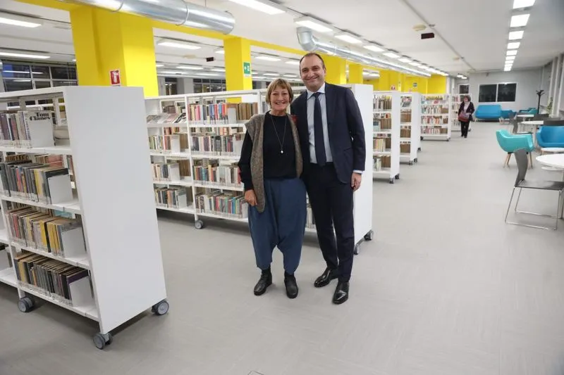 MIRAFIORI - Riapre la biblioteca «Cesare Pavese» - FOTO