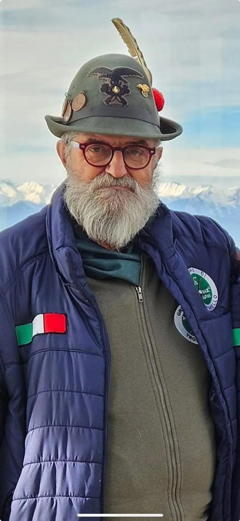 TROFARELLO - La civica benemerenza all'Alpino e volontario Angelo Soudaz