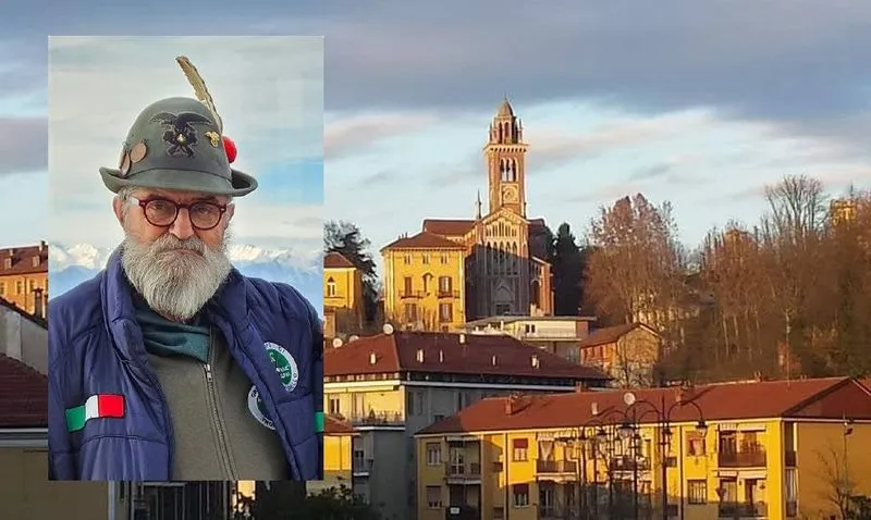TROFARELLO - La civica benemerenza all'Alpino e volontario Angelo Soudaz