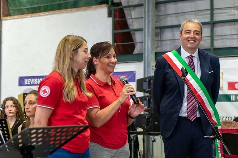 TROFARELLO - Il saluto dell'amministrazione comunale al nuovo direttivo Croce Rossa