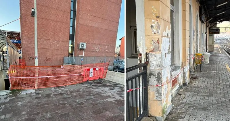 TROFARELLO - Situazione di degrado alla stazione ferroviaria, il sindaco: «Inaccettabile, chiesti interventi urgenti a Rfi»