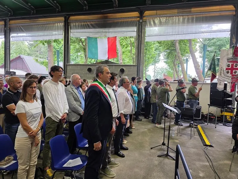 TROFARELLO - Celebrati i 79 anni della Repubblica Italiana: Angelo Sudaz cittadino benemerito - FOTO
