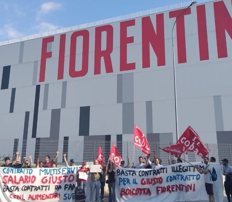 TROFARELLO - Lavoratori Fiorentini, scontro tra sindacati. Lettera di Si Cobas: «La Cgil non può essere questa»
