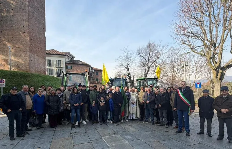 TROFARELLO - Festeggiata con gli agricoltori la Giornata del Ringraziamento