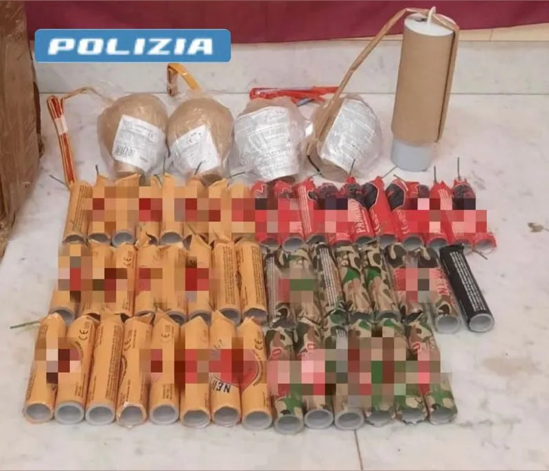 TROFARELLO - Maxi sequestro di botti di Capodanno: un 28enne arrestato