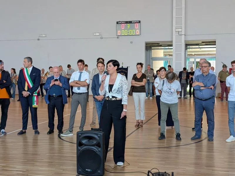 TROFARELLO - Nella festa dello sport inaugurata la nuova palestra Sandro Pertini - FOTO