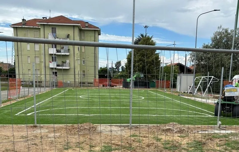 TROFARELLO - Presentato ai residenti il progetto del nuovo playground di piazzale Europa