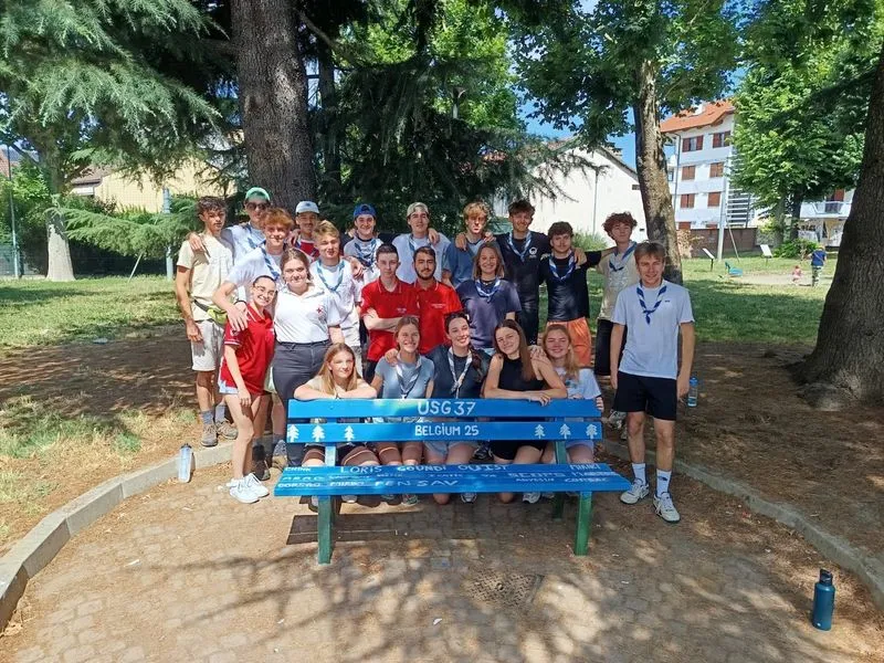 TROFARELLO - Scambio culturale: 32 scout belgi ospiti della Croce Rossa - FOTO