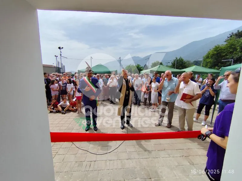 VAL DELLA TORRE - Torna a risplendere l'oratorio «Don Bronzino»: al taglio del nastro anche l'Arcivescovo - FOTO