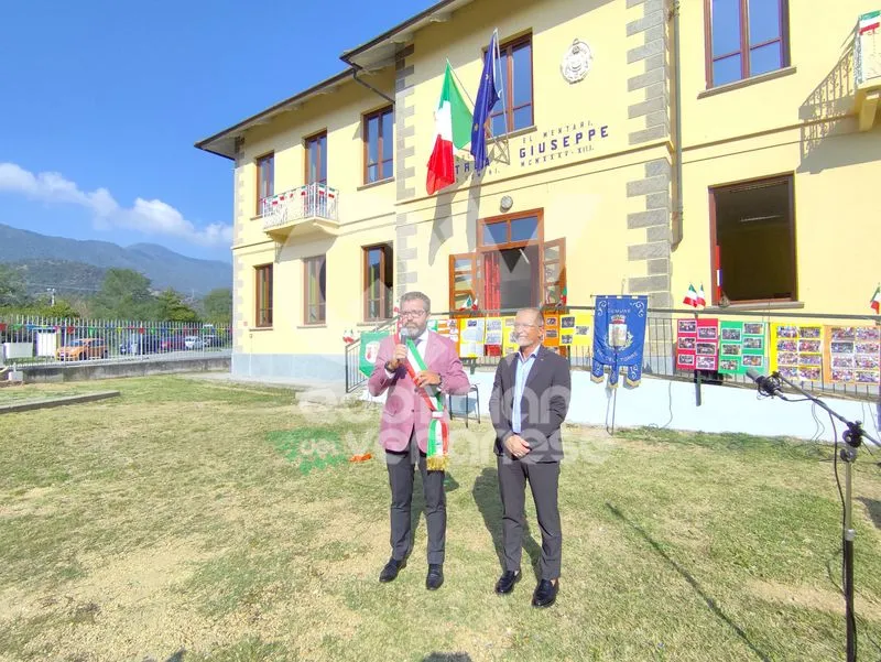 VAL DELLA TORRE - Grande festa per la nuova scuola Astrua - FOTO