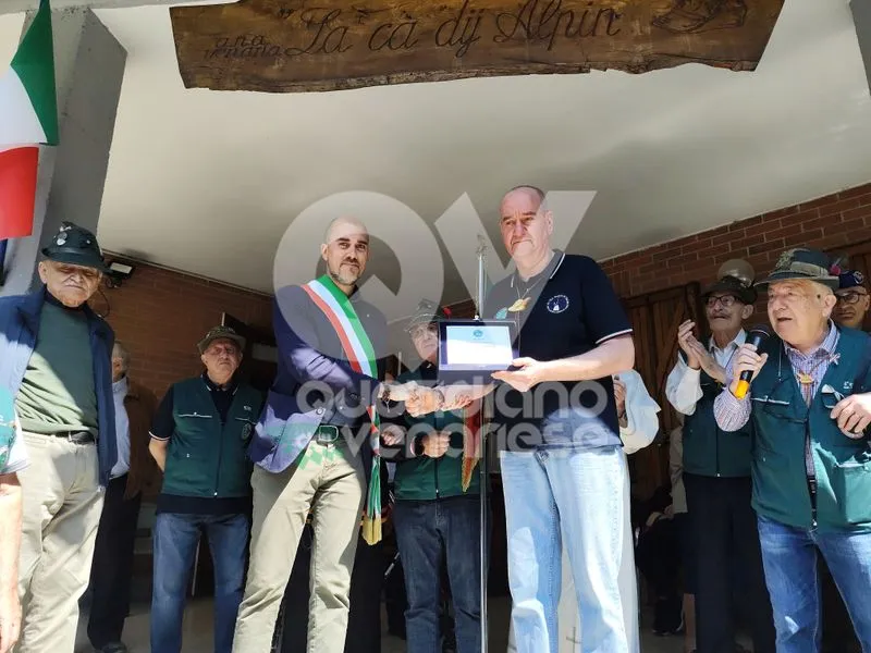 VENARIA - I 99 anni degli Alpini della Reale: grande festa in sede in attesa del centenario - FOTO E VIDEO