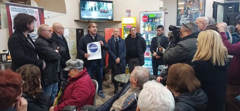 VENARIA ELEZIONI 2026 - Andrea Accorsi candidato sindaco della «Coalizione Civica» - FOTO