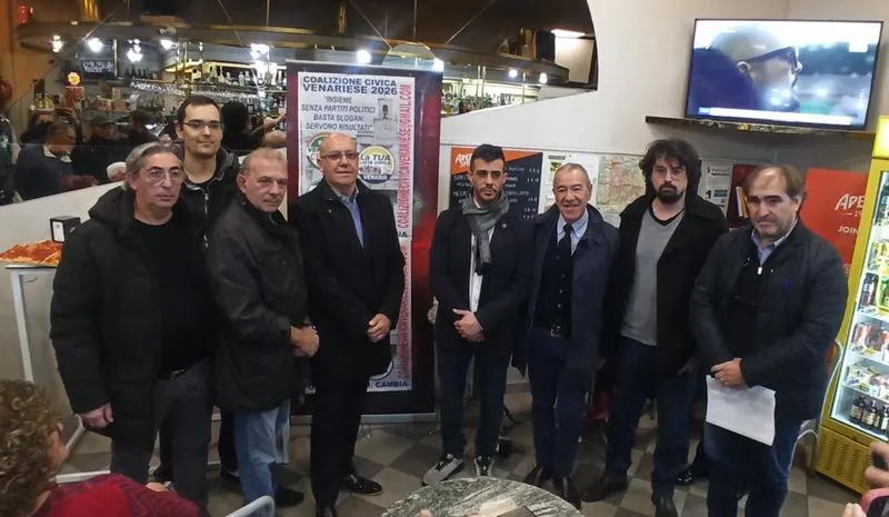 VENARIA ELEZIONI 2026 - Andrea Accorsi candidato sindaco della «Coalizione Civica» - FOTO