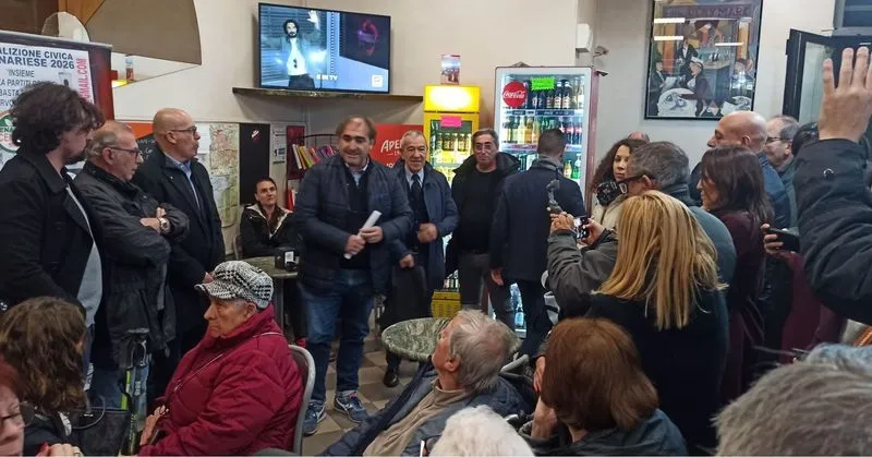VENARIA ELEZIONI 2026 - Andrea Accorsi candidato sindaco della «Coalizione Civica» - FOTO