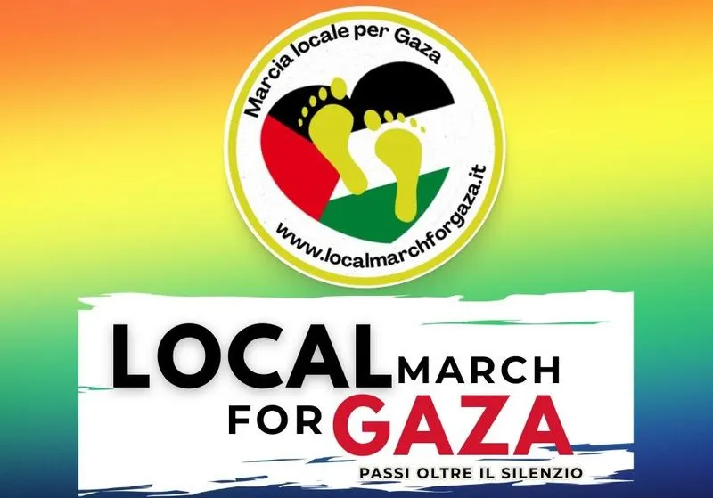 VENARIA-BORGARO-MAPPANO - Domani è tempo della «Local march for Gaza»