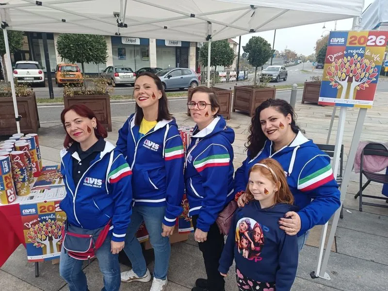 VENARIA - Un 1 Novembre di allegria con la «Castagnata» dell'Avis e il concerto de «I Cavalieri di Zara» - FOTO