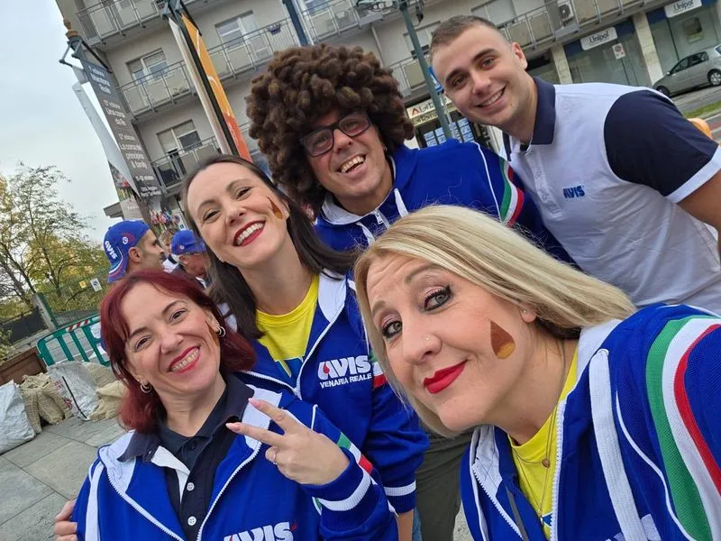 VENARIA - Un 1 Novembre di allegria con la «Castagnata» dell'Avis e il concerto de «I Cavalieri di Zara» - FOTO