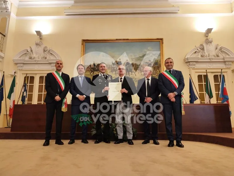 VENARIA - Quattro nuovi Cavalieri della Repubblica: Amato, Baffigo, Borgese e l'ex sindaco Catania - FOTO