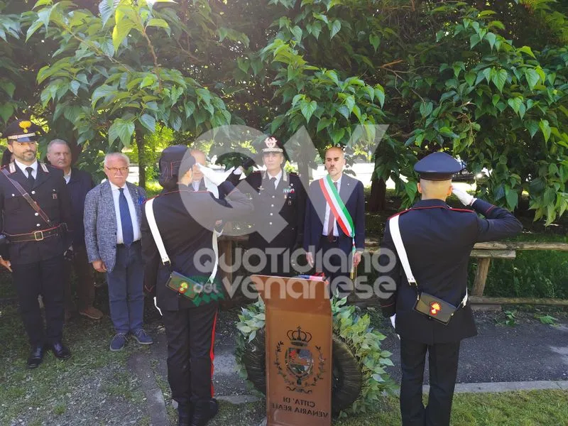 VENARIA - Nel parco Salvo d'Acquisto il giardino «Vittime della strage di Nassiriya» - FOTO
