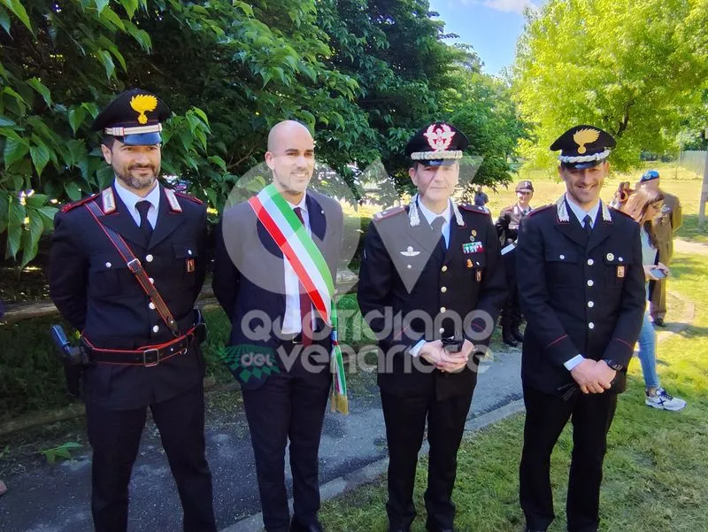 VENARIA - Nel parco Salvo d'Acquisto il giardino «Vittime della strage di Nassiriya» - FOTO