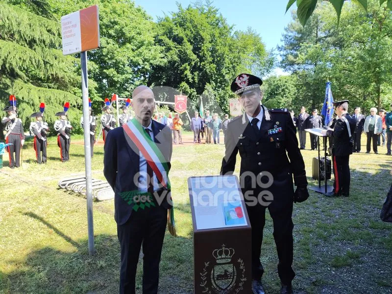 VENARIA - Nel parco Salvo d'Acquisto il giardino «Vittime della strage di Nassiriya» - FOTO