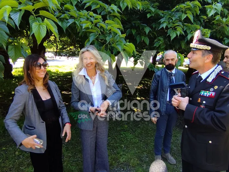 VENARIA - Nel parco Salvo d'Acquisto il giardino «Vittime della strage di Nassiriya» - FOTO