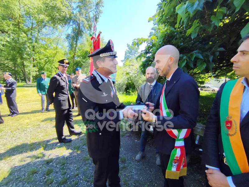 VENARIA - Nel parco Salvo d'Acquisto il giardino «Vittime della strage di Nassiriya» - FOTO