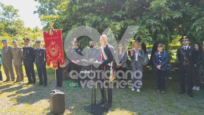 VENARIA - Nel parco Salvo d'Acquisto il giardino «Vittime della strage di Nassiriya» - FOTO