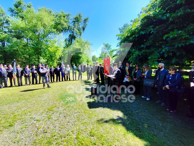 VENARIA - Nel parco Salvo d'Acquisto il giardino «Vittime della strage di Nassiriya» - FOTO