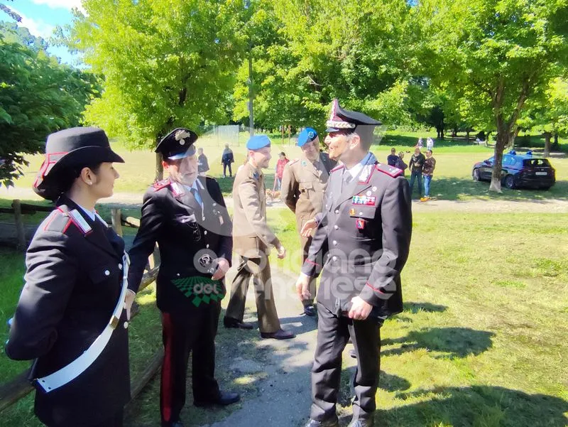 VENARIA - Nel parco Salvo d'Acquisto il giardino «Vittime della strage di Nassiriya» - FOTO