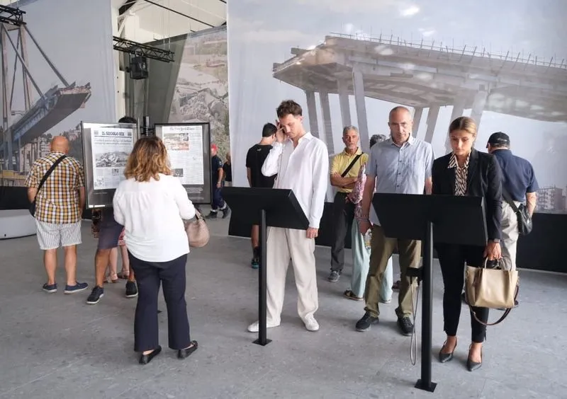VENARIA - Sette anni dopo la tragedia Ponte Morandi e la morte di Andrea Vittone: «Attesa per le risposte» - FOTO