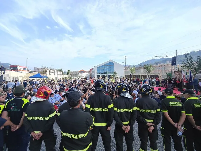 VENARIA - Sette anni dopo la tragedia Ponte Morandi e la morte di Andrea Vittone: «Attesa per le risposte» - FOTO