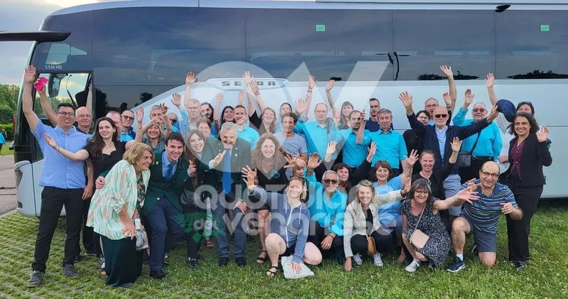 VENARIA - I 150 anni della Banda: festa e musica con il concerto delle gemellate Vizille e Montaione - FOTO e VIDEO