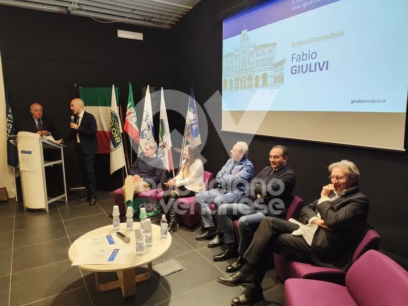 VENARIA ELEZIONI 2026 - Fabio Giulivi scioglie le riserve: si ricandida a sindaco della Reale - FOTO