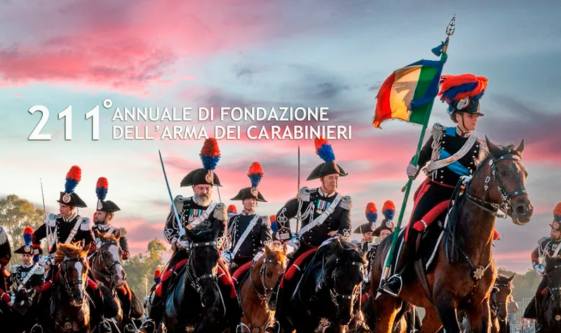 VENARIA - In Reggia le celebrazioni per il 211esimo di fondazione dell'Arma dei Carabinieri